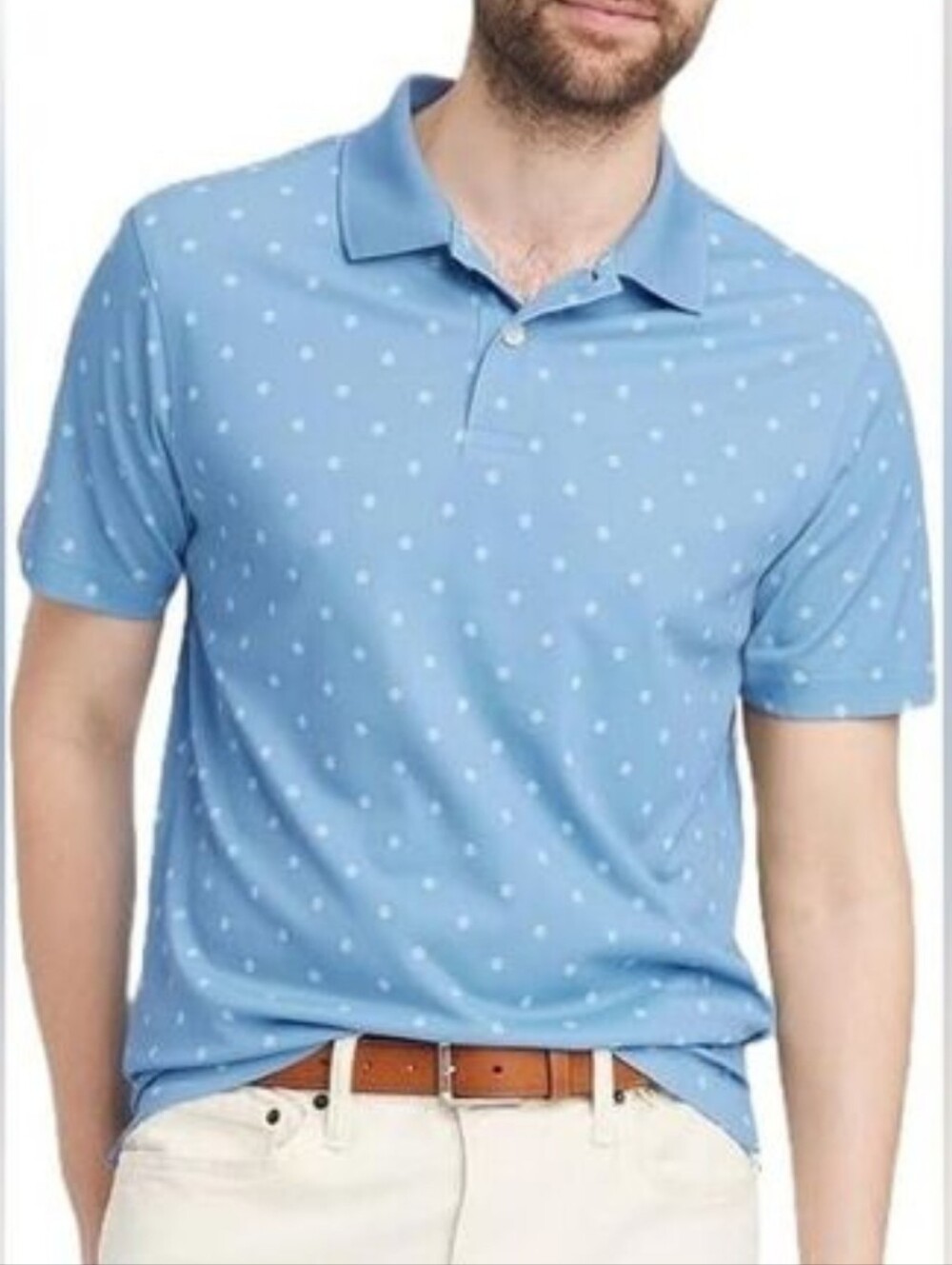 NWT Goodfellow & Co. Polo Shirt Collared Medium Top Wrinkle Resistant